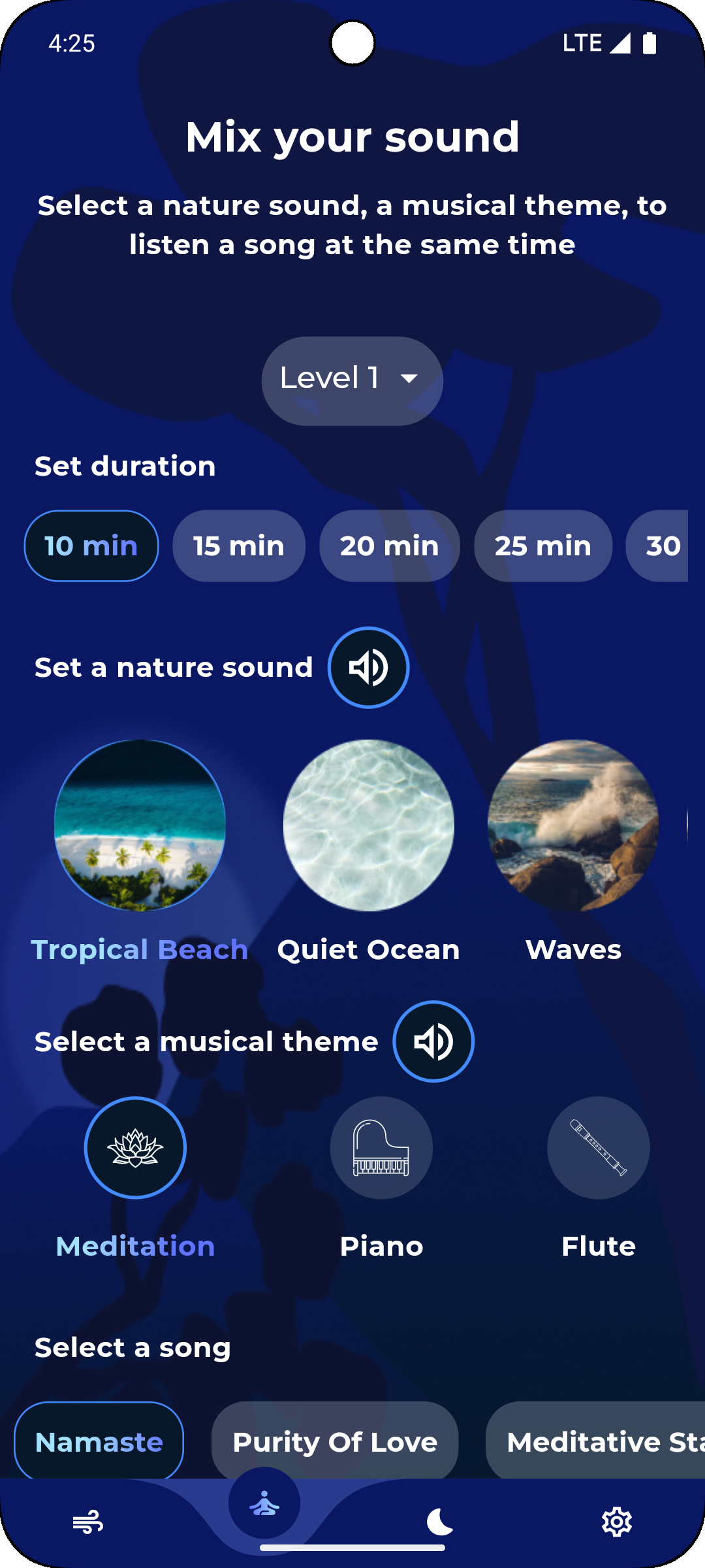 Breathe with Nature Interface 3